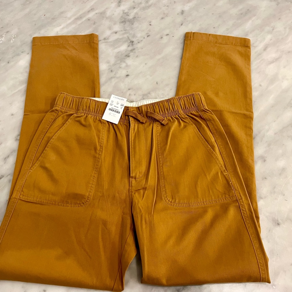 Crewcuts pull-on chino pants, size 16, NWT